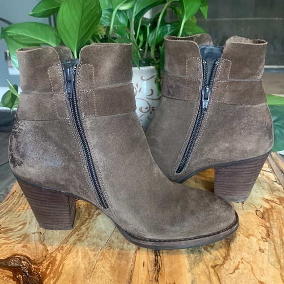 Paul Green Dallas Booties Brown Boots - Picture 5 of 8